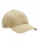 Lacoste Lacoste Unisex-Mütze aus beigefarbenem umweltfreundlichem Baumwollköper