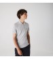Lacoste Camisa plo Slim Fit cinza