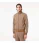 Lacoste Monogram jacquard sweatshirt brown
