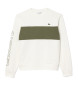 Lacoste Sudadera Jogger classic fit beige, verde