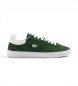 Lacoste Lederen schoenen Baseshot groen