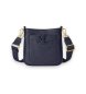 Lauren Ralph Lauren Borsa a tracolla Cameryn piccola in pelle blu marino