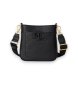 Lauren Ralph Lauren Borsa a tracolla Cameryn piccola in pelle nera