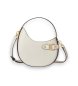 Lauren Ralph Lauren Borsa a tracolla piccola Tasha in pelle bianco sporco