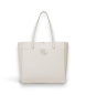 Lauren Ralph Lauren Borsa tote Cameryn grande pelle granulata nero