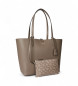 Lauren Ralph Lauren Grand sac fourre-tout réversible taupe