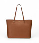 Lauren Ralph Lauren Borsa tote Karly in pelle marrone con tracolla