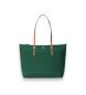 Lauren Ralph Lauren Bolso tote Keaton mediano de nailon verde