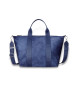 Lauren Ralph Lauren Stevie blue tote bag