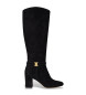 Lauren Ralph Lauren Mate Bottes en cuir poly noir