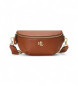 Lauren Ralph Lauren Marcy Gürteltasche aus braunem Leder
