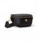 Lauren Ralph Lauren Marcy Leder Grteltasche schwarz
