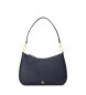 Lauren Ralph Lauren Danni medium navy crossbody leather bag
