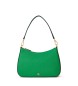 Lauren Ralph Lauren Danni medium green crossbody leather bag