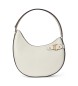 Lauren Ralph Lauren Off-white leather large Tasha shoulder bag