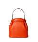 Lauren Ralph Lauren Borsa a secchiello Blaike media in pelle arancione