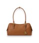 Lauren Ralph Lauren Bolso satchel Marcy de piel marrón