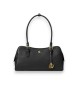 Lauren Ralph Lauren Bolso satchel Marcy de piel negro
