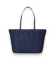 Lauren Ralph Lauren Borsa tote Stevie extra large trapuntata blu marino