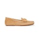 Lauren Ralph Lauren Wildleder-Mokassins Barnsbury in Beige