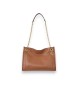 Lauren Ralph Lauren Bolsa Bradley de Couro castanho