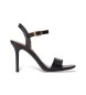 Lauren Ralph Lauren Sandalias Gwen de piel bruñida negro