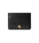 Lauren Ralph Lauren Porte-cartes en cuir noir