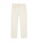 Jeans 501 Crop blanco 