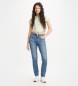 Levi's Jeans 501 wąski niebieski