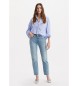 Levi's Jeans 501 Original Lightweight cropped blå