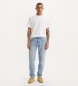 Levi's Taps toelopende jeans 502 blauw