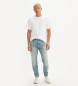 Levi's Dżinsy 512 Slim Taper Selvedge niebieskie