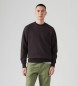 Levi's Authentisches Sweatshirt schwarz