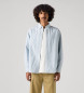 Levi's Authentisches blaues Button-Down-Hemd