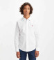 Levi's Camisa slim fit Housemark blanco