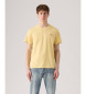 Levi's T-shirt Original Housemark jaune clair