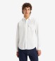 Levi's Camisa clássica com bolsos branca