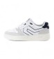 Levi's Glide L sapatos de couro branco