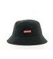 Levi's Cappello da pescatore - Logo Baby Tab nero