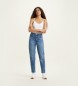 Levi's Jean Tiro Alto Mama blau