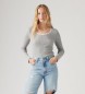 Levi's T-shirt grigia per la biancheria secca