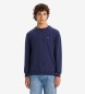 Levi's Maglia leggera Housemark blu scuro