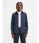 Levi's T-shirt Battery Housemark Slim Fit in blu navy