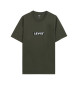 Levi's T-shirt verde dalla vestibilità comoda