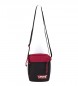 Levi's Mini borsa a tracolla rossa a pipistrello rossa solida -15.5x5.5x21cm-