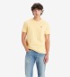 Levi's T-shirt Original Housemark jaune