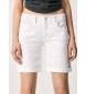 Pepe Jeans Bermudashorts Poppy vit