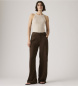Levi's Pantal�n Cinch Wide Leg marr�n