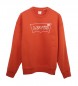 Sudadera Relaxed Graphic Crew Bw Outline rojo 