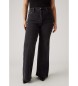 Levi's Kavbojke Ribcage Bell black